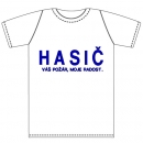 Ptákoviny - Dětské tričko s vtipným nápisem Hasič váš požár, moje radost 